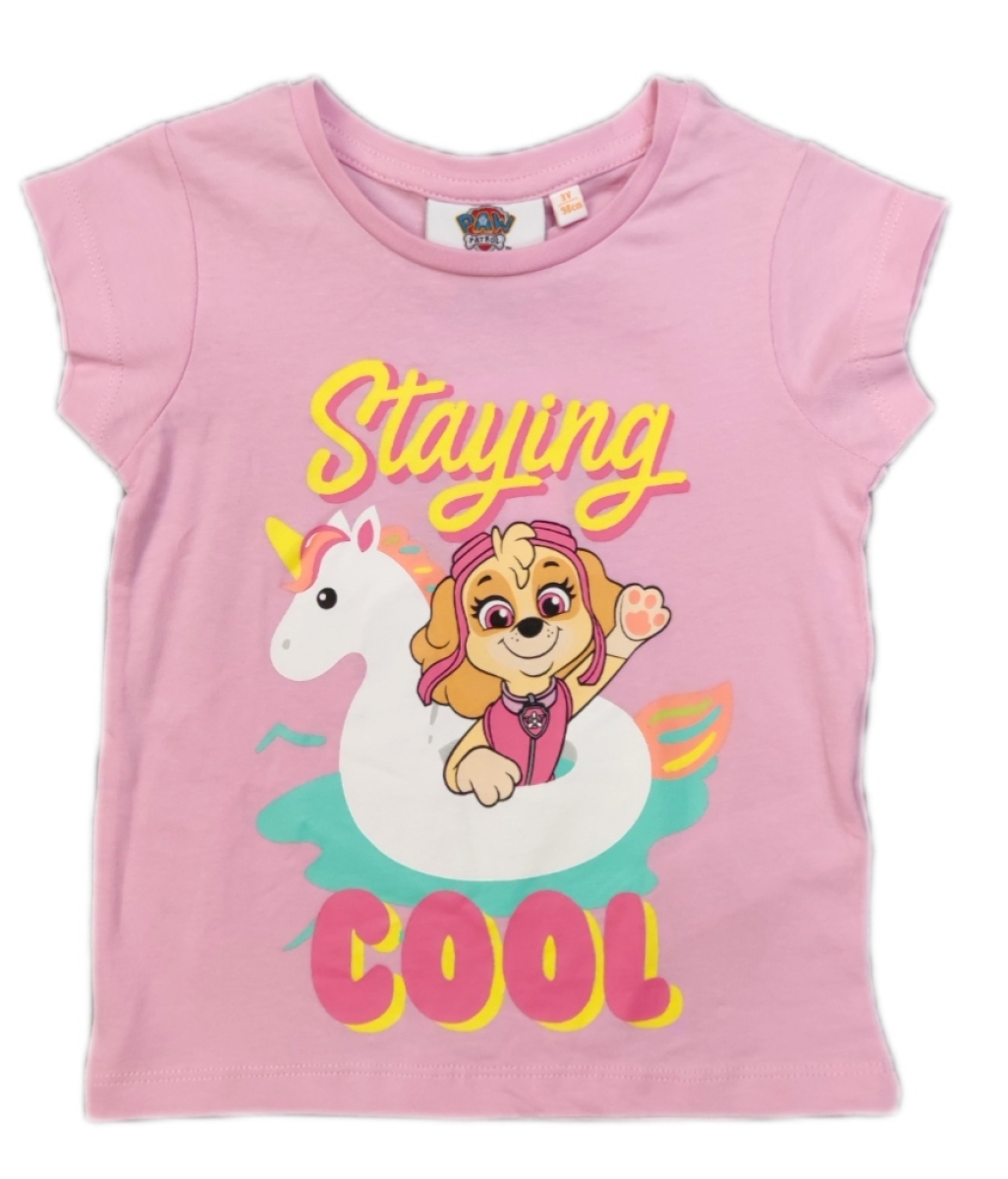 PAW Patrol T-Shirt Rosa "Cool" mit Skye